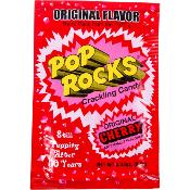 Pop Rocks Bonbons Crépitants Cerise