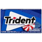 Trident Chewing-gum Menthe Poivre