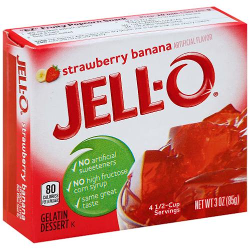 Jell-O Fraise Banane