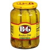 B&G Cornichons à l'Aneth en Bâtonnets avec Épices Entières