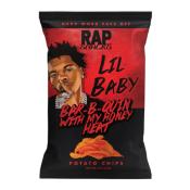 Rap Snacks Lil Baby Chips Épicées Saveurs Barbecue et Miel