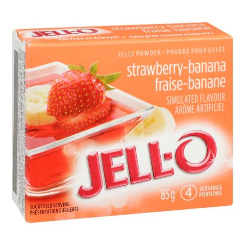 Jell-O Fraise Banane
