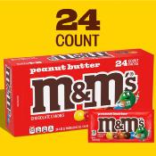 M&M's Beurre de Cacahuète - 24 Sachets