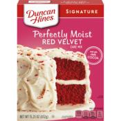 Prparation pour Gteau Red Velvet Duncan Hines