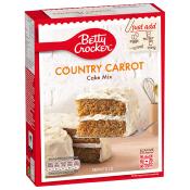 Betty Crocker Préparation Gâteau Carotte