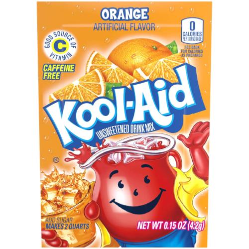 Kool-Aid Orange (sans sucre)