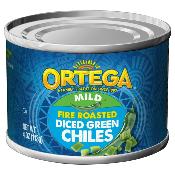 Ortega Piments Verts Doux Grillés