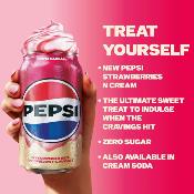 Pepsi Fraise Vanille Sans Sucre