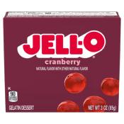 Jell-O Gélatine Saveur Canneberge