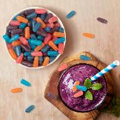 Mike and Ike Bonbons Tendres Fruits Rouges