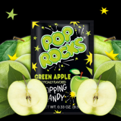 Pop Rocks Bonbons Crépitants Pomme Verte