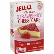 Jell-O No Bake Cheesecake Fraise