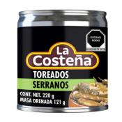 La Costeña Piments Serranos Tranchés Toreados