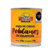 San Miguel de Origen Piments Poblanos en Saumure