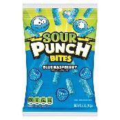 Sour Punch Bonbons Acidulés Framboise Bleue