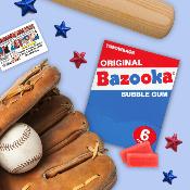 Bazooka Bubble Gum Authentique - Mini Pack Goût Original