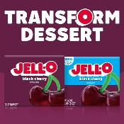 Jell-O Gélatine Saveur Cerise Noire