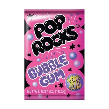 Pop Rocks Bonbons Crépitants Bubble Gum