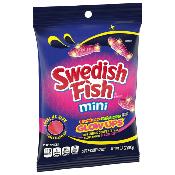 Swedish Fish Mini Bonbons Fraise Pastèque Lumineux