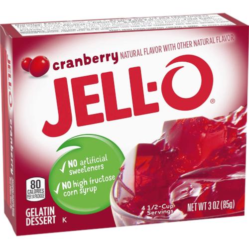 Jell-O Canneberge