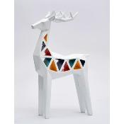 Sculpture Cerf Moderne en Résine 27 cm