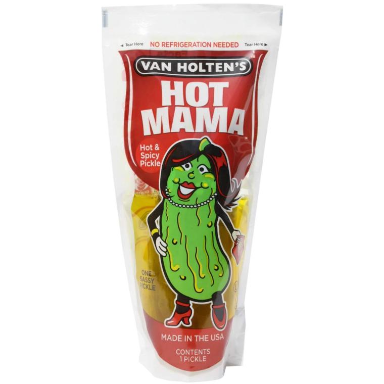 Gros Cornichon Hot Mama Epicé Dill Pickle Van Holten's
