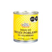San Miguel de Origen Piments Poblanos en Saumure