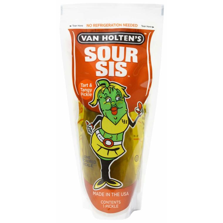 Gros Cornichon Sour Sis Acidulé Dill Pickle Van Holten's