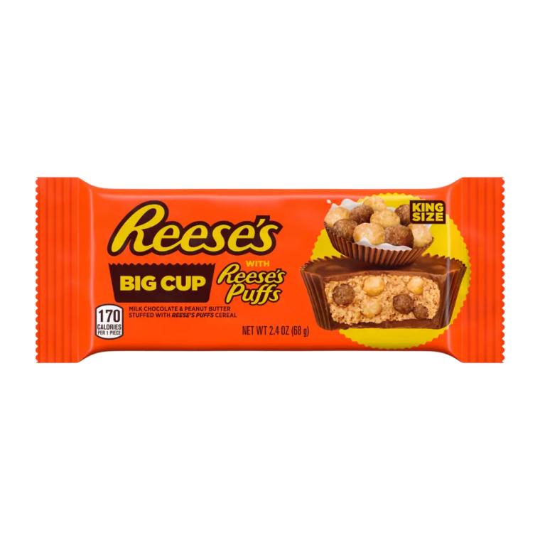Reese's Big Cup avec Reese's Puffs