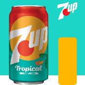 7Up Tropical - Soda Américain aux Saveurs Exotiques
