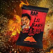 Rap Snacks Lil Baby Chips pices Saveurs Barbecue et Miel