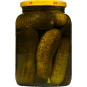 B&G Crunchy Kosher Dills Whole - Gros Cornichons Croquants à l'Américaine