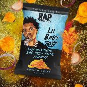 Rap Snacks Lil Baby All In : Sel et Vinaigre, Barbecue, Oignon, Ail...