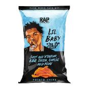 Rap Snacks Lil Baby All In : Sel et Vinaigre, Barbecue, Oignon, Ail...