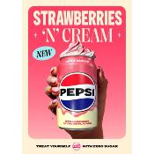 Pepsi Fraise Vanille Sans Sucre
