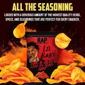 Rap Snacks Lil Baby Chips Épicées Saveurs Barbecue et Miel