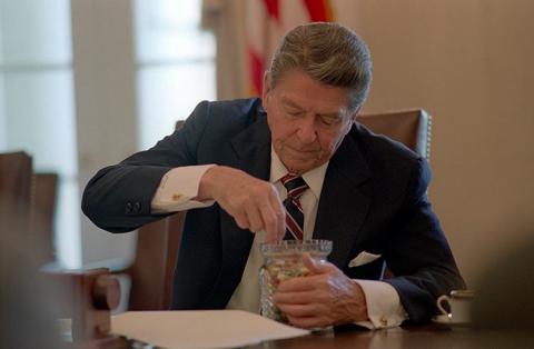 Ronald Reagan tait un grand fan de Jelly Beans