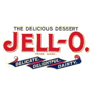 Logo Vintage Rétro Jell-O