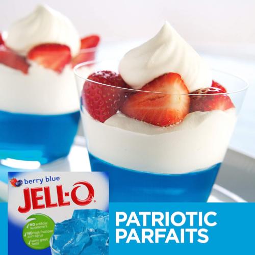 Jell-O Berry Mix Patrotic Parfaits