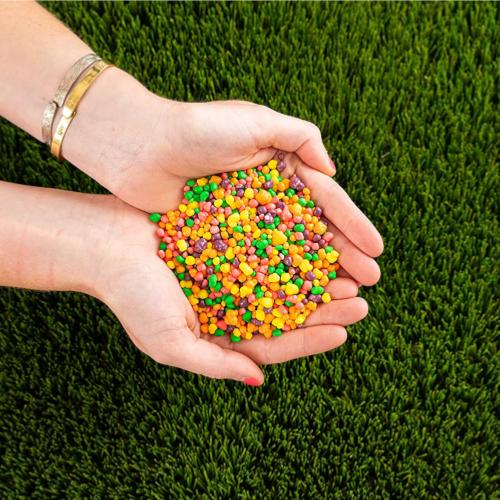 Les couleurs et formes caractristiques des petits bonbons amricains Nerds