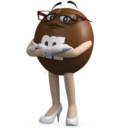 M&M's Miss Brown