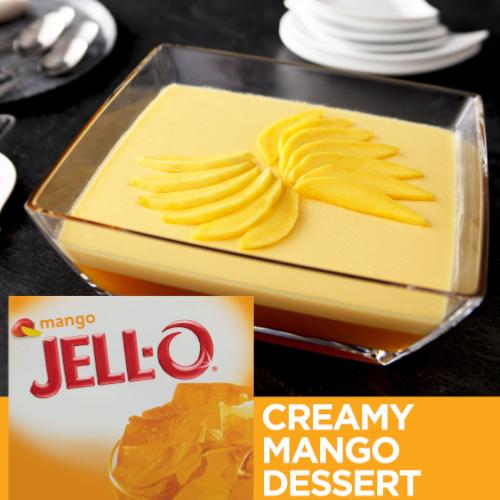 Jell-O Mango Creamy Mango Dessert