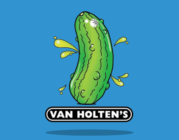 La marque Van Holten's et ses gros cornichons populaires sur Jason's Pantry
