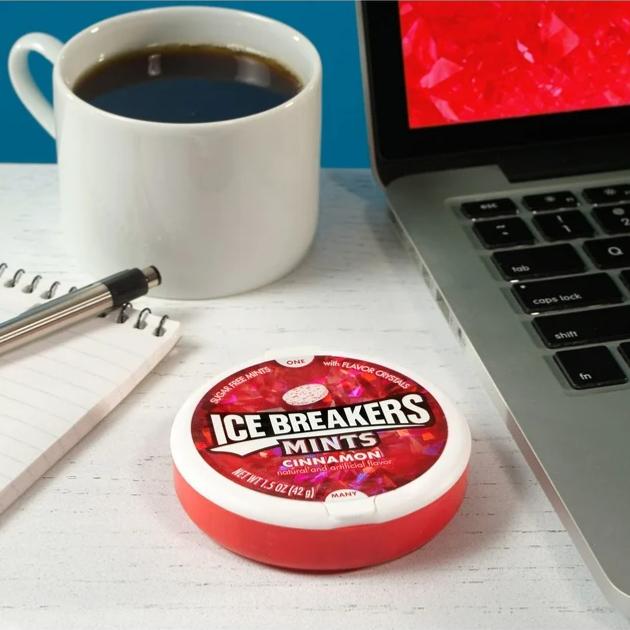 Les pastilles Ice Breakers  la Cannelle sont parfaite pour terminer une pause caf.